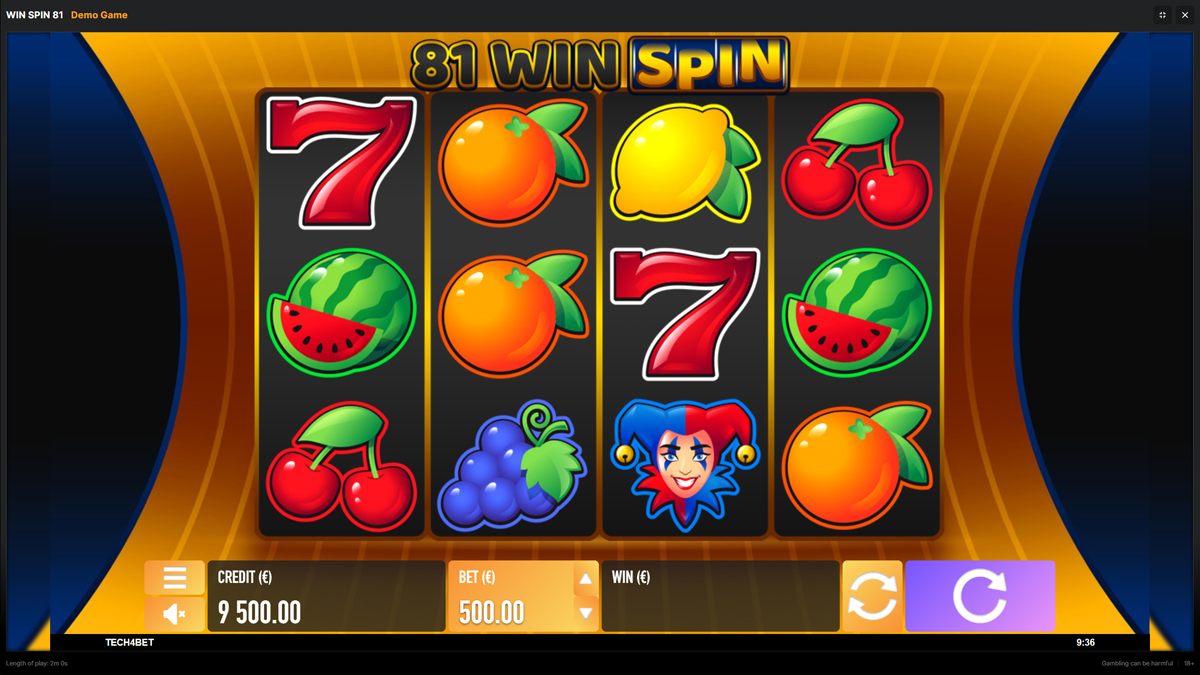 Win Spin 81 screenshot