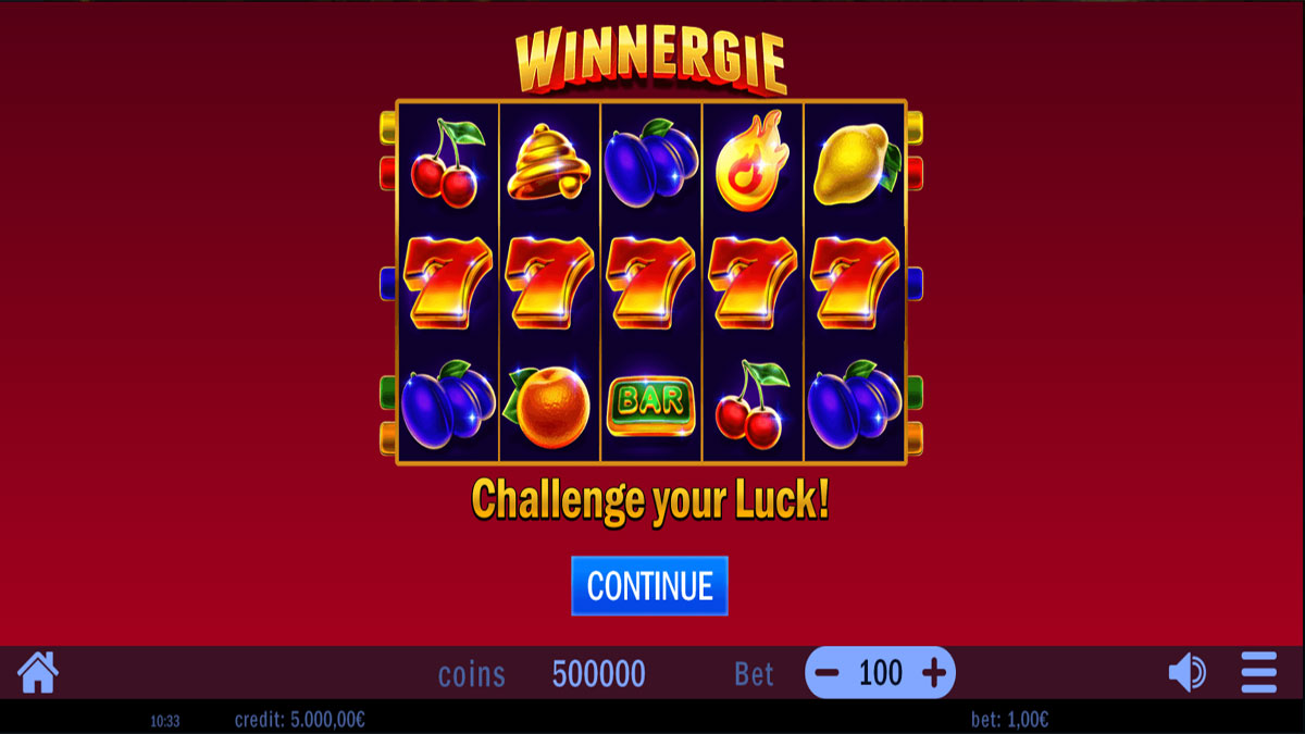 Winnergie screenshot