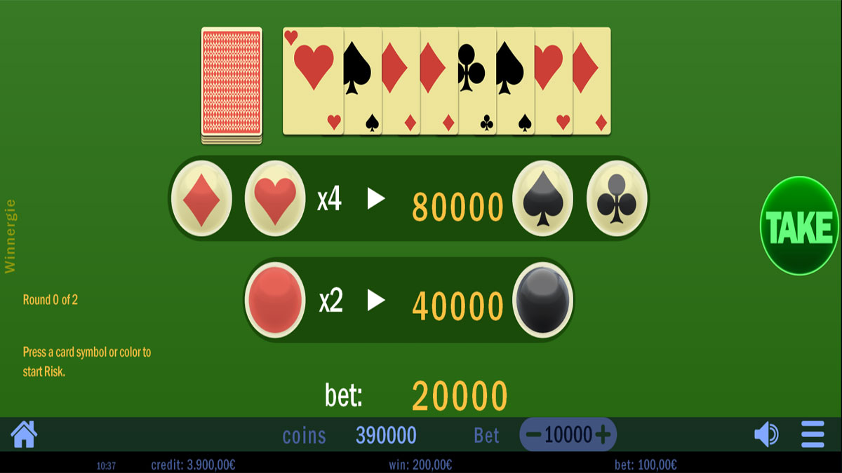 Winnergie screenshot
