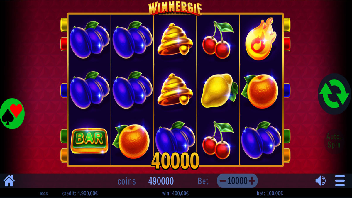 Winnergie screenshot
