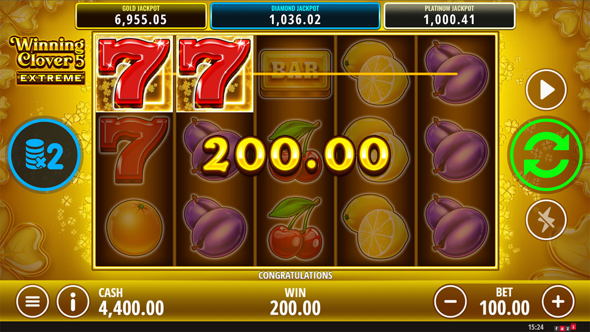 Winning Clover 5 Extreme screenshot