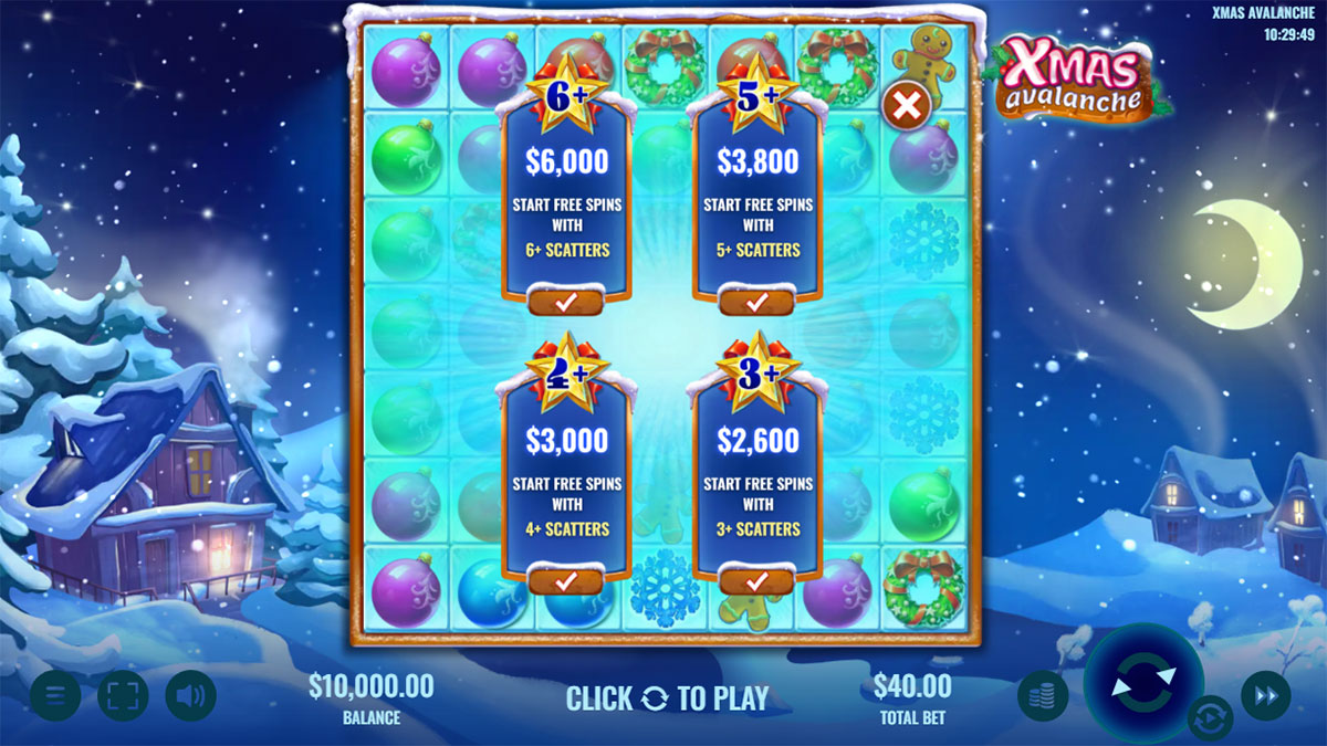 Xmas Avalanche screenshot
