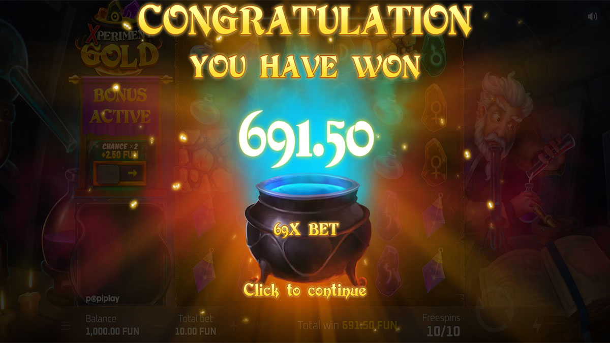 Xperiment Gold screenshot