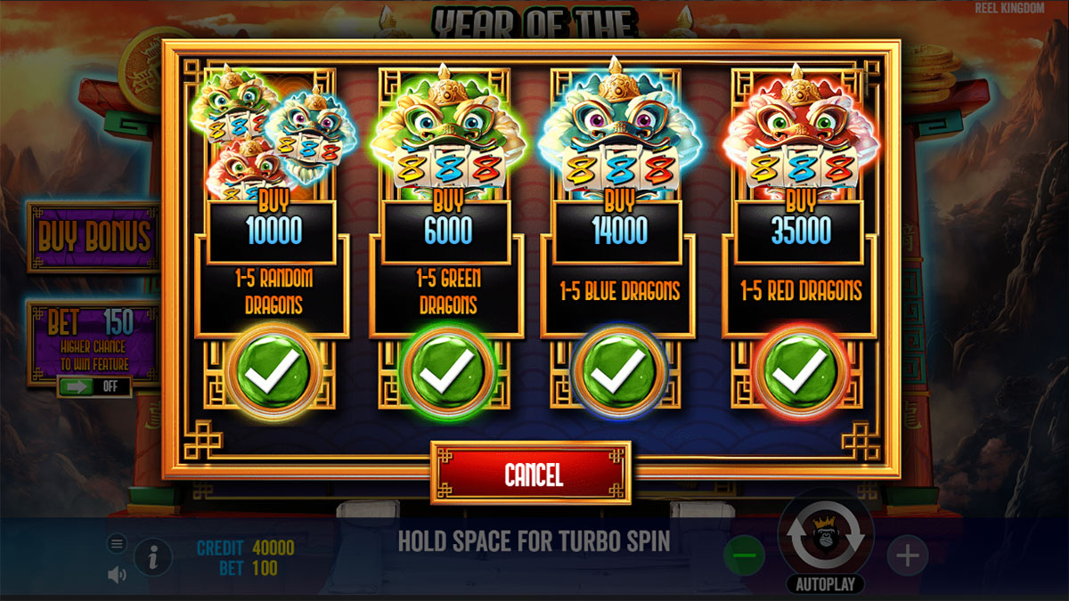 Year of the Dragon King screenshot