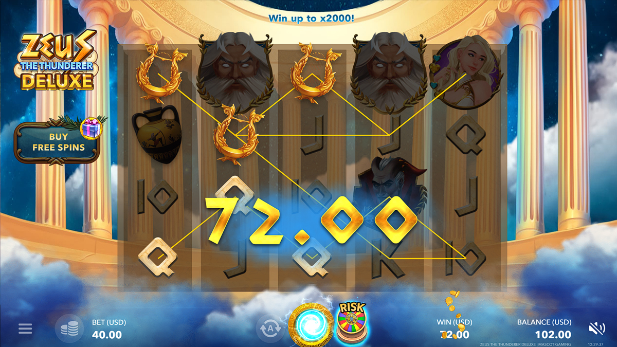 Zeus The Thunderer Deluxe screenshot