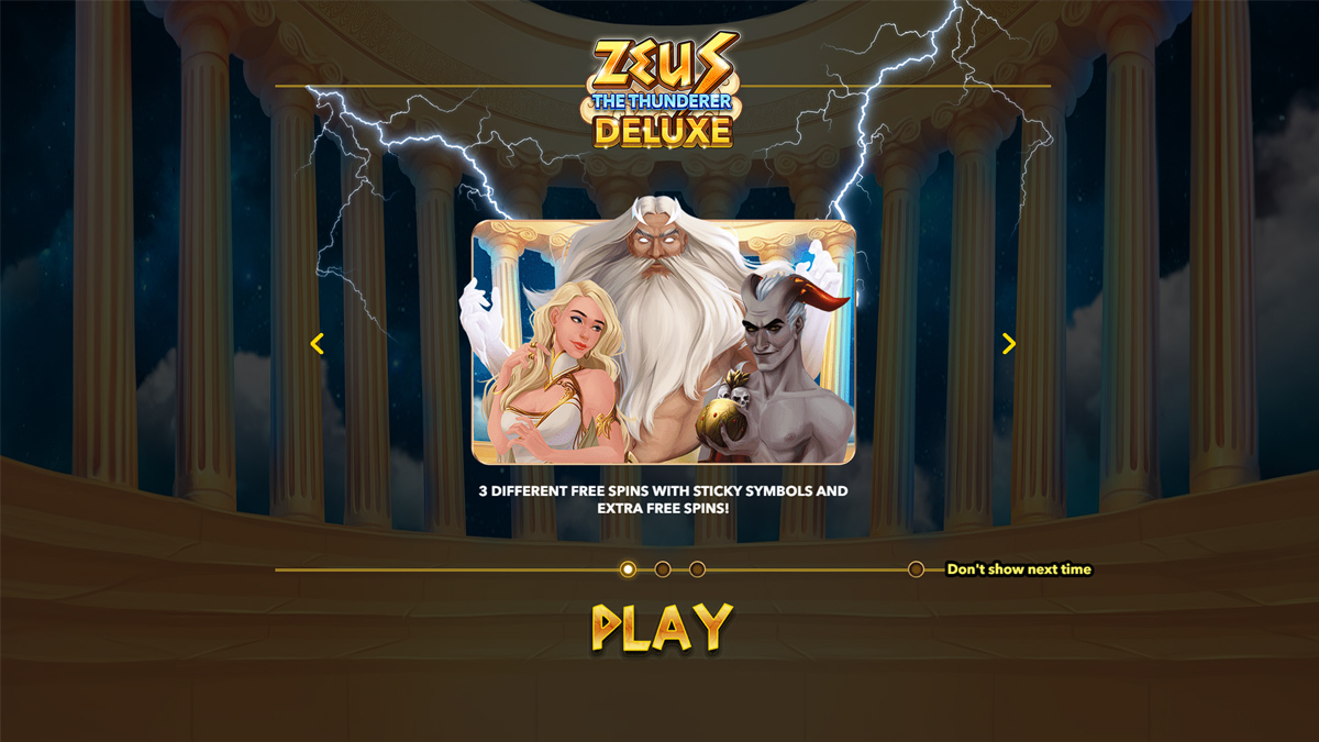 Zeus The Thunderer Deluxe screenshot