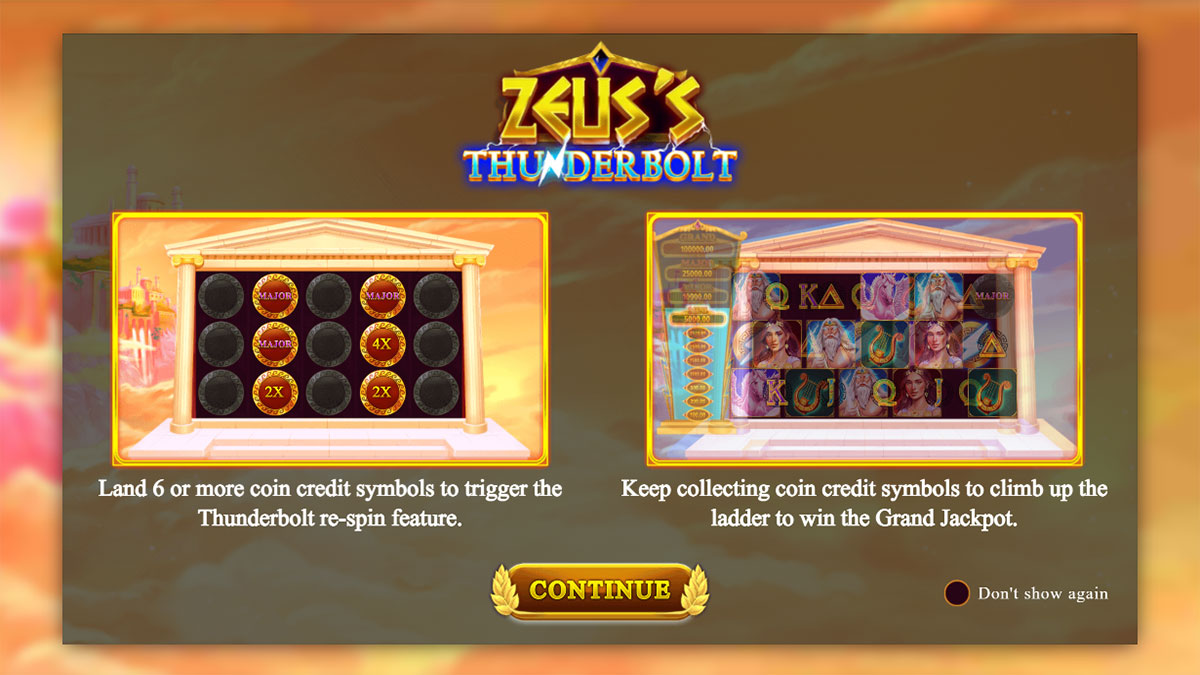 Zeus's Thunderbolt screenshot