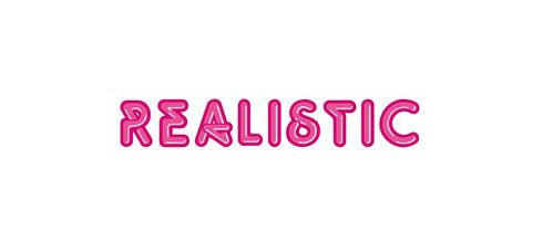 Realistic logo